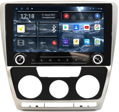 Автомагнитола штатная RedPower K71005C на Android 10 для Skoda Octavia A5 (02.2004-04.2013)