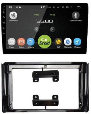 Штатная магнитола CarDroid RD-1132F для Toyota Highlander 4 2019+ (Android 10)