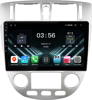 Штатная магнитола для Chevrolet Lacetti sedan 2004-2013 на Android 13 - FarCar (D/DX3014M седан серебро климат) Штатная магнитола для Chevrolet Lacetti sedan 2004-2013 на Android 13 - FarCar (D/DX3014M седан серебро климат)