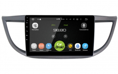 Штатная магнитола CarDroid RD-1904F для Honda CR-V 4 (Android 10)