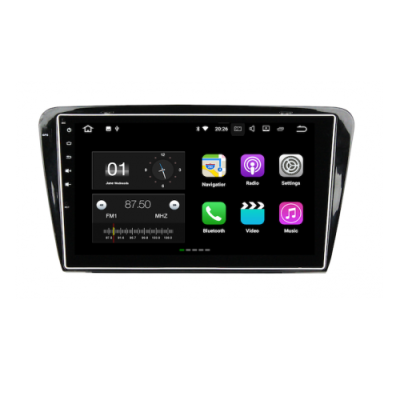 Штатное головное устройство для SKODA Octavia A7 2013+ на Android 8.0 Carmedia KDO-1025