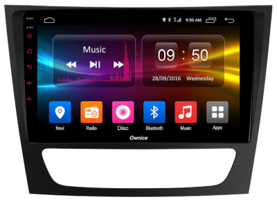 Штатная магнитола для Mercedes E класс W211, S211 2002-2009, CLS W219 2004-2010 на Android 12 (14), (QLED/2K) - Carmedia OL-9149-NPQU