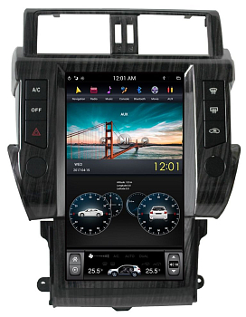 Магнитола Tesla для Toyota Land Cruiser Prado 150 2013-2016 на Android 9.0 Carmedia ZF-1801-DSP