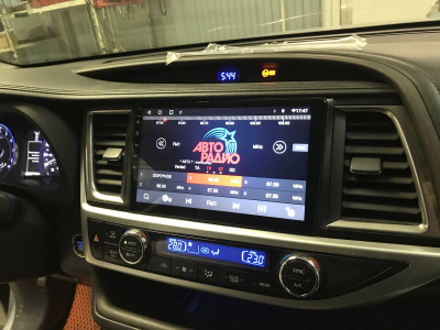 Автомагнитола штатная с 2K экраном RedPower 71184 Slim на Android 10 для Toyota Highlander 2014+