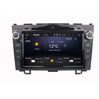 Штатная автомагнитола Android 10 Carmedia KD-8105-P30 для Honda CRV III 2006-2012 (RE)