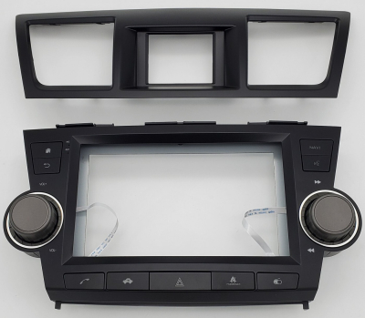 Штатная магнитола для Toyota Highlander 2007-2014 U40 (на топовую комплектацию) на Android 10 - Carmedia OL-1616-2-IJ