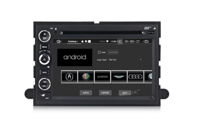 Штатная автомагнитола Ford 188х118мм Explorer, Expedition, Mustang, F150, F250, F350, F450 Carmedia XN-7014-P6 Android 10 DSP