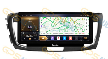 Штатная магнитола 12-14,6" для Honda Accord 9 2013-2015 (CR2 (стиль LUX ONE) - Carmedia OL-1642