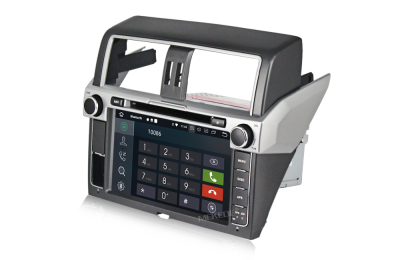 Штатное головное устройство Toyota Land Cruiser Prado 150 2013-2016 на Android 10 Carmedia MKD-T920-P30-8