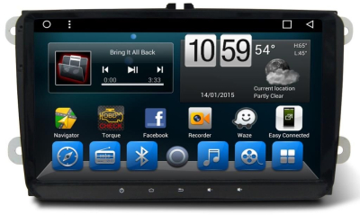 Штатное головное устройство Volkswagen, Skoda 9 дюймов на Android 8.1 CARMEDIA KR-9071-S9 Штатное головное устройство Volkswagen, Skoda 9 дюймов на Android 8.1 CARMEDIA KR-9071-S9