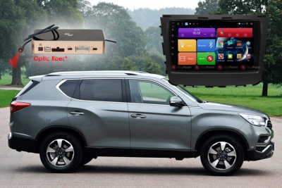 Автомагнитола штатная RedPower 51159 R IPS DSP на Android 8.0 для SsangYong Rexton (2018-2020)