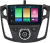 Штатное головное устройство Ford Focus 2011+ на Android 10 Carmedia MKD-F101-P30
