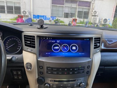 Магнитола для Lexus LX 570 2007-2015 (переходник на штатную гпс антенну - в подарок) на Android 12 - Carmedia KP-L1209