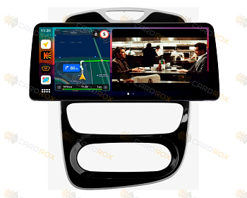 Штатная магнитола Renault Clio 2017+ на Android 10, DSP, 4G, IPS, Carplay - Cardrox CD-4622-12 (12 дюймов)