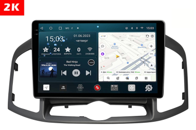 Автомагнитола штатная с 2K экраном RedPower 71109 Slim на Android 10 для Chevrolet Captiva 1-поколение, рестайлинг (09.2011-09.2015)