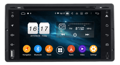 Штатная автомагнитола Android 9.0 Carmedia KD-6204-P30 для Ford Escape, Explorer, Expedition, Excursion, Maverick, Mustang, Ranger (195x105мм)