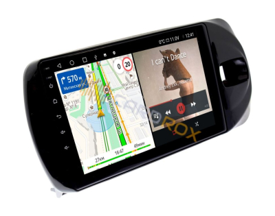 Штатная магнитола Toyota Vitz 2015-2020 черный глянец на Android 11 - Cardrox CD-4543M