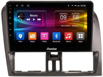 Штатная магнитола для Volvo XC60 2008-2017 для комплектаций с экраном на Android 12 (14), (QLED/2K) - Carmedia OL-9137-NPQU