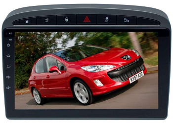 Штатная магнитола для Peugeot 308 2007-2015, 408 2012-2017, RCZ 2010-2015 LeTrun 3161-3273 9 дюймов NS 2+16 Gb MTK-L Android 10.x DSP ++