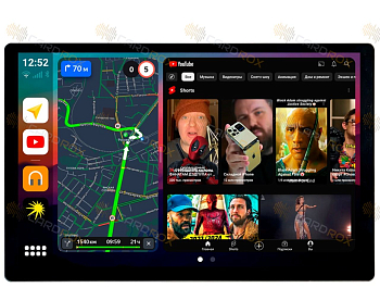 Штатная магнитола Renault Duster II 2021-2022, Arkana 2019-2022 (с маленьким экраном) на Android 10, DSP, 4G, IPS, Carplay - Cardrox CD-4865-13 (11-13 дюймов)