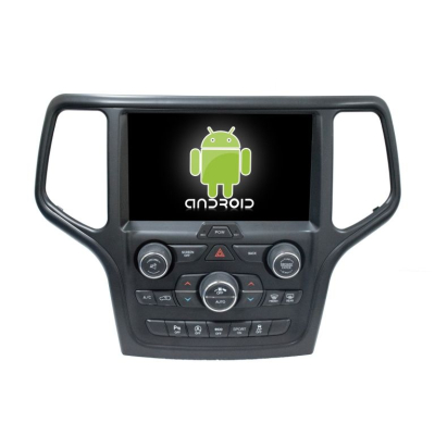 Штатное головное устройство Jeep Grand Cherokee 2013+ черная на Android 9.0 CARMEDIA KR-9176-DSP