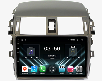 Штатная магнитола для Toyota Corolla 2006-2013 на Android 13 - FarCar (D/DX063-2M)