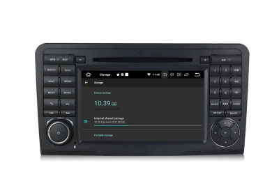 Штатная автомагнитола Mercedes-Benz ML класс W164 2005-2011, GL класс X164 2006-2012 Carmedia XN-7008-P6 Android 9.0 DSP