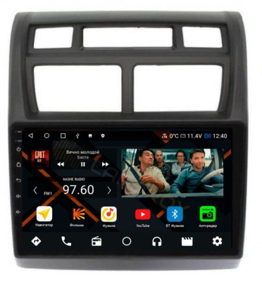 Штатная магнитола KIA Sportage 2008-2010 рестайлинг на Android 11, DSP, 4G, IPS / QLED 2K, Carplay - Cardrox CD-4166