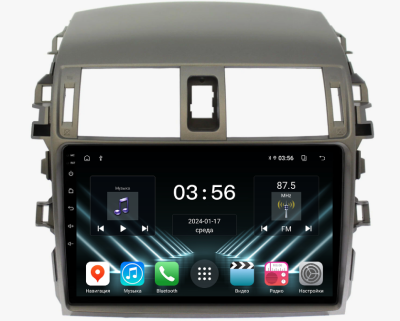 Штатная магнитола для Toyota Corolla 2006-2013 на Android 13 - FarCar (D/DX063-2M) Штатная магнитола для Toyota Corolla 2006-2013 на Android 13 - FarCar (D/DX063-2M)