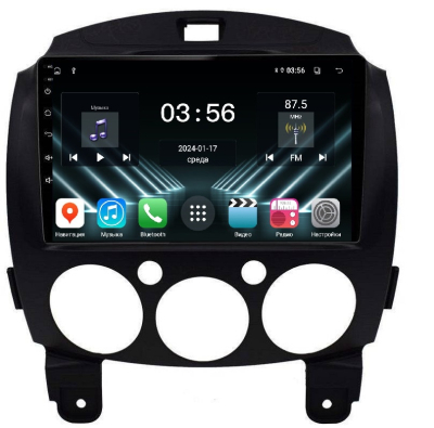 Штатная магнитола для Mazda 2 2007-2014 на Android 13 - FarCar (D/DX1200M)