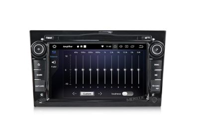 Штатное головное устройство Opel Astra H, Vectra С, Corsa D, Antara, Vivaro, Meriva, Zafira (черный лак) на Android 10 Carmedia MKD-7408-P6-8-b