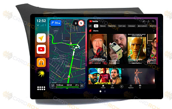 Штатная магнитола Honda Civic 5D хетчбек 2005-2011 левый руль на Android 10, DSP, 4G, IPS, Carplay - Cardrox CD-4644-13 (11-13 дюймов)