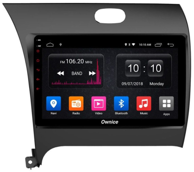 Штатная магнитола Ownice G60 S9732V для KIA Cerato 3 (Android 8.1)