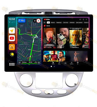 Штатная магнитола Chevrolet Lacetti 2004-2013 седан, климат (серебро) на Android 10, DSP, 4G, IPS, Carplay - Cardrox CD-4684-13 (11-13 дюймов)