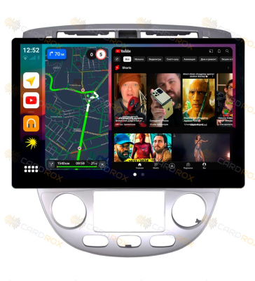 Штатная магнитола Chevrolet Lacetti 2004-2013 седан, климат (серебро) на Android 10, DSP, 4G, IPS, Carplay - Cardrox CD-4684-13 (11-13 дюймов)