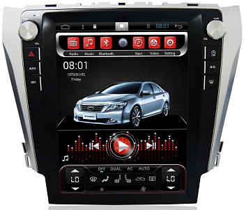 Штатное головное устройство для Toyota Camry 11.2011+ (V50, V55) на Android 8.1 Carmedia SP-12103-S9