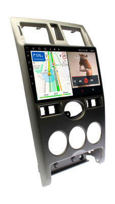 Штатная магнитола Lada Priora 2007-2013 серый на Android 11 - Cardrox CD-4445M