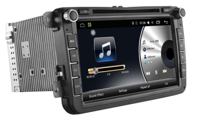 Штатное головное устройство Volkswagen, Skoda на Android 6.0 CARMEDIA T10-810