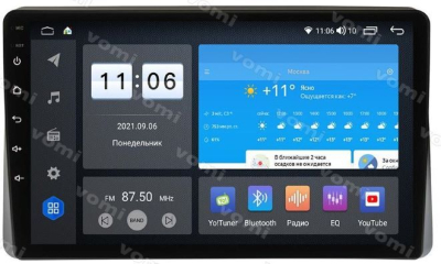 Штатная магнитола VOMI ZX555R10-7862-LTE для Renault Duster 2021+, Arkana 2018+ (с большим экраном) на Android 10