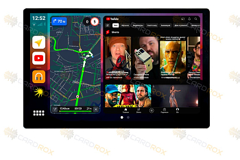 Штатная магнитола Mazda CX-7 2007-2012 на Android 10, DSP, 4G, IPS, Carplay - Cardrox CD-4214-13 (11-13 дюймов)