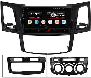 Штатная магнитола VOMI AK357R9-MTK-LTE-4-64 для Toyota Hilux 2011-2015 на Android 10