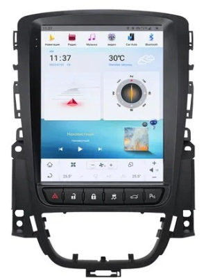 Магнитола Tesla для OPEL Astra J 2010–2015 на Android 11 - Carmedia ZF-1227-Q6