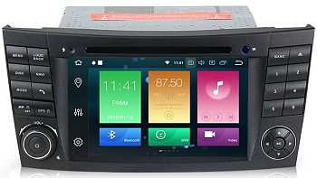 Штатное головное устройство Mercedes-Benz E класс W211, S211 2002-2009, CLS W219 2004-2010 на Android 10 Carmedia MKD-M788-P6