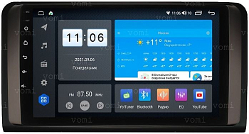 Штатная магнитола VOMI ZX544R9-7862-LTE для Mercedes-Benz ML 2005-2011 W164, GL 2005-2012 X164 матовая рамка на Android 10 Штатная магнитола VOMI ZX544R9-7862-LTE для Mercedes-Benz ML 2005-2011 W164, GL 2005-2012 X164 матовая рамка на Android 10