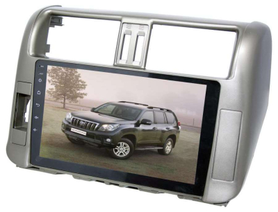 Штатная магнитола для Toyota Prado 150 2009-2013 LeTrun 1863-3150 9 дюймов (крутилки) NS 2+16 Gb MTK-L Android 10.x DSP ++