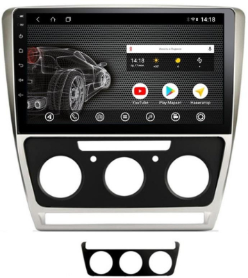Штатная магнитола на Android 10 VOMI ST2748-TS9 для Skoda Octavia A5 2010-2013