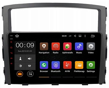Штатная магнитола Roximo 4G (2K) RX-2603 Mitsubishi Pajero 4 (Android 13)