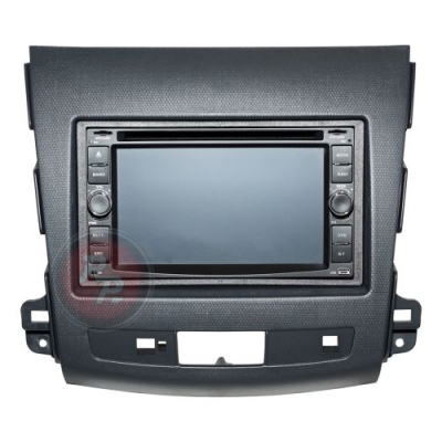 Переходная рамка 2DIN Mitsubishi Outlander XL, Citroen, Peugeot 4007 RP7 c ШГУ Redpower