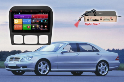 Автомагнитола штатная RedPower K 51350 R IPS DSP на Android 8.0 для Mercedes-Benz S-Class 1998-2005