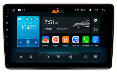 Штатная магнитола Roximo 4G (2K) RX-1505 для Fiat Fiorino 3, 2007-2022 (Android 13)